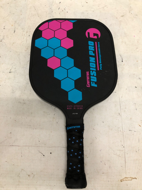 Vist Large View of Product Image Which is Used Gamma Sports FUSION PRO G Pickleball Racquet Black