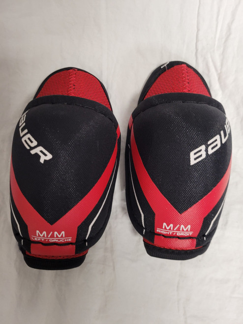 Vist Large View of Product Image Which is Used Bauer LEGACY ELBOW Youth Elbow Pads MD