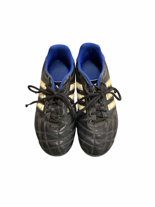 Vist Large View of Product Image Which is Used Adidas Soccer Cleats Black Junior 01.5
