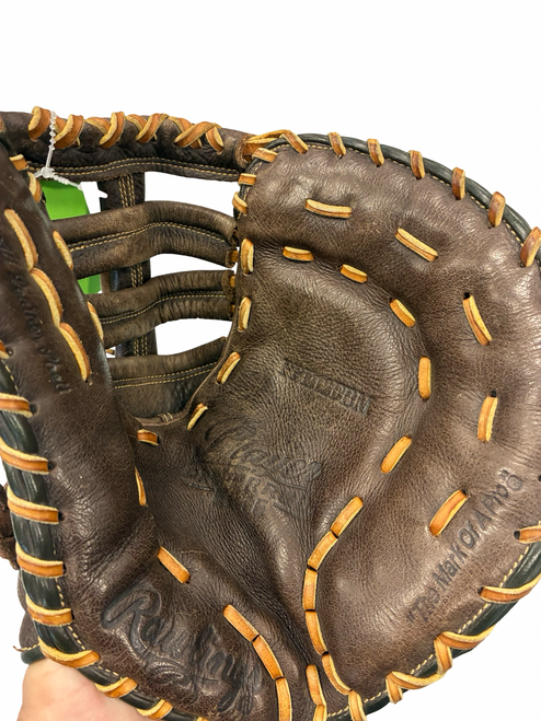 Vist Large View of Product Image Which is Used Rawlings PLAYER PREFERRED ELITE BB/SB First Base RH Throw Brown 12"