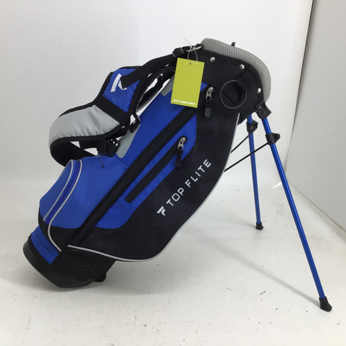Vist Large View of Product Image Which is Used Top Flite JUNIOR 4-WAY STAND BAG Jr Stand Bag Royal Blue