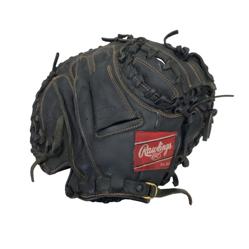 Vist Large View of Product Image Which is Used Rawlings RENEGADE BB/SB Catchers RH Throw Black 31 1/2"