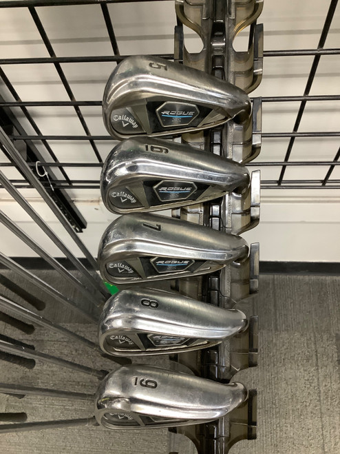 Vist Large View of Product Image Which is Used Callaway ROGUE X Mens Iron Set RH 5I-9I