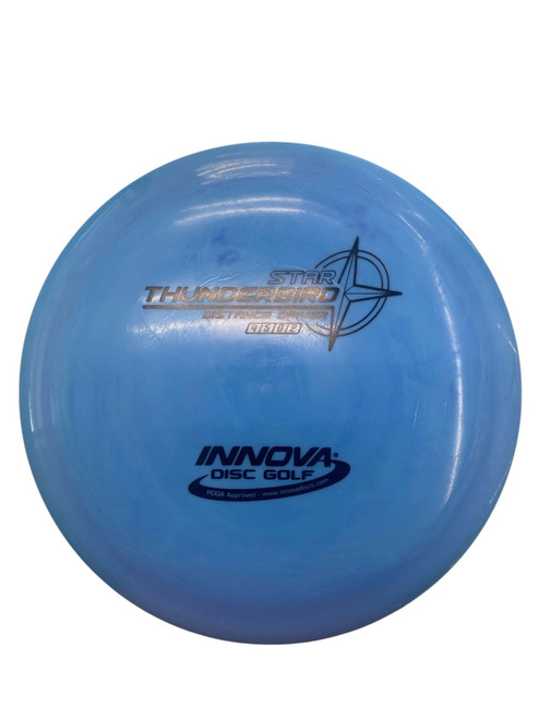 Vist Large View of Product Image Which is Used Innova STAR THUNDERBIRD Disc Golf Driver Royal Blue