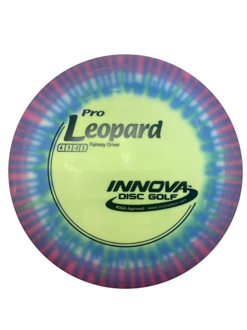 Vist Large View of Product Image Which is Used Innova PRO LEOPARD Disc Golf Driver Purple