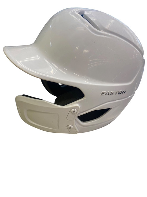 Vist Large View of Product Image Which is Used Easton EASTON HELMET Batting Helmet No Mask White SM