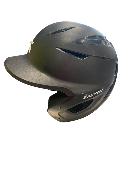 Vist Large View of Product Image Which is Used Easton EASTON BLACK HELMET Batting Helmet No Mask Black SM
