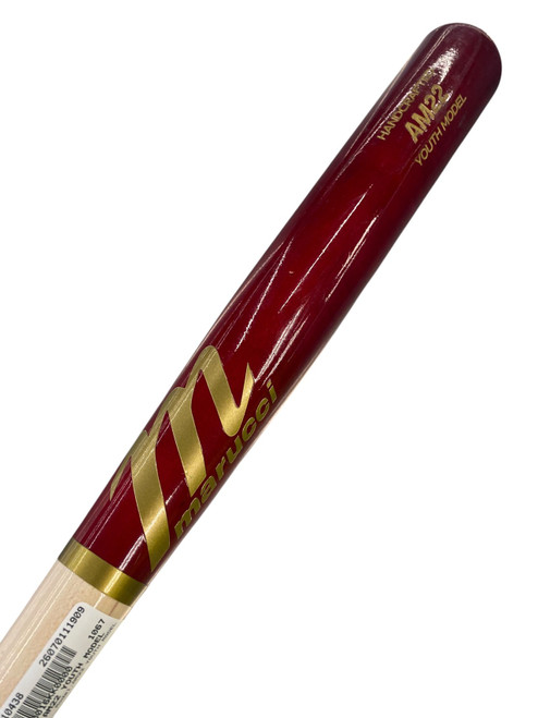 Vist Large View of Product Image Which is Used Marucci AM22 YOUTH MODEL BB/SB Wood Bat 31"