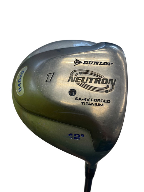 Vist Large View of Product Image Which is Used Dunlop NEUTRON 340CC Mens Driver RH 12.0 Degree