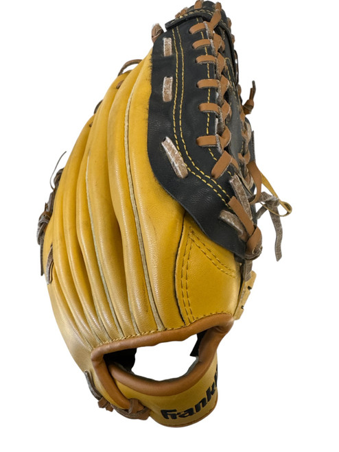 Vist Large View of Product Image Which is Used Franklin 22603 BB/SB Glove RH Throw Gold 12"