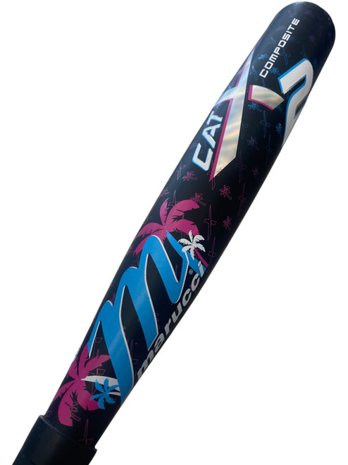 Vist Large View of Product Image Which is Used Marucci CAT X 2 COMPOSITE VICE BB/SB USSSA 2 3/4 Bat 31"