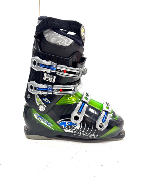 Vist Large View of Product Image Which is Used Nordica CRUISE Mens DH Ski Boot Green 275 MP - M09.5 - W10.5