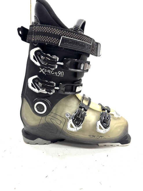 Vist Large View of Product Image Which is Used Salomon XPRO 90 Mens DH Ski Boot Grey 275 MP - M09.5 - W10.5