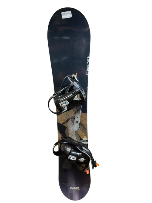Vist Large View of Product Image Which is Used FREESPORT CYBER Mens Board/Bindings Black 145 cm