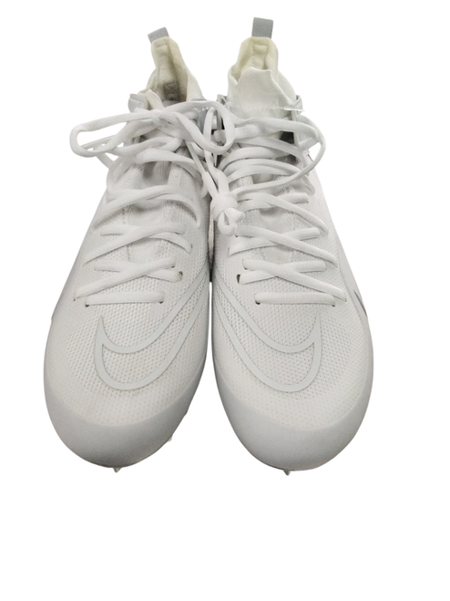 Vist Large View of Product Image Which is Used Nike ALPHA HUARACHE 8 ELITE LAX Lacrosse Accessory White Senior 10.5