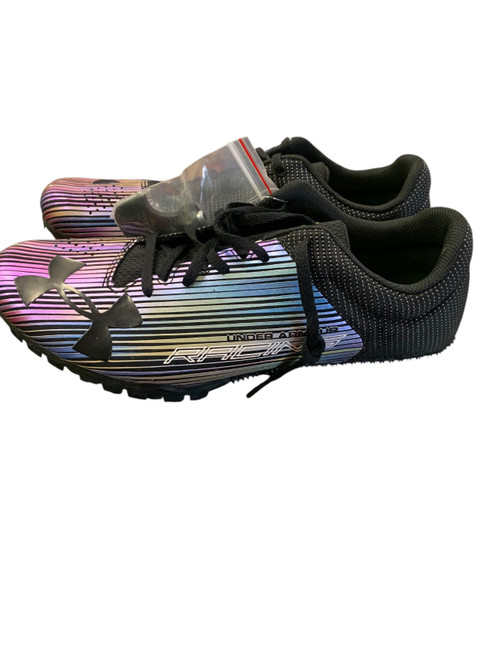 Vist Large View of Product Image Which is New Under Armour Track & Field Cleats Adult Black Senior 10