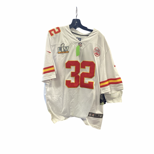 Vist Large View of Product Image Which is Used Nike SB LIV CHIEFS FB Top Adult White LG