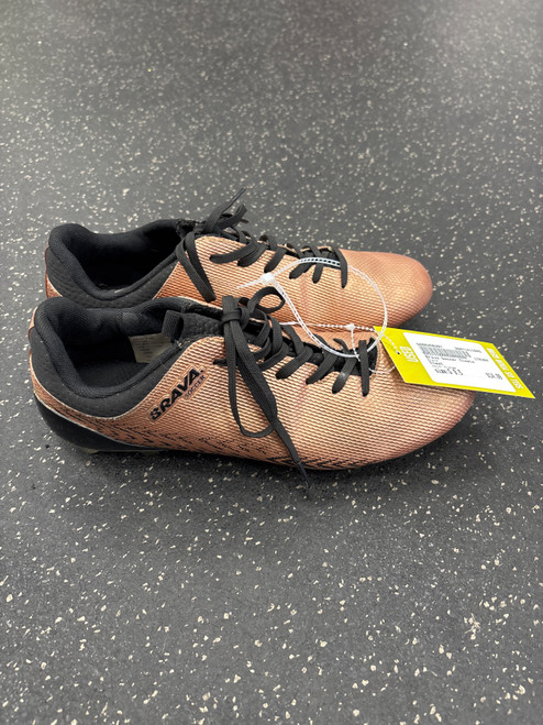Vist Large View of Product Image Which is Used Brava Soccer Cleats Orange Senior 9.5