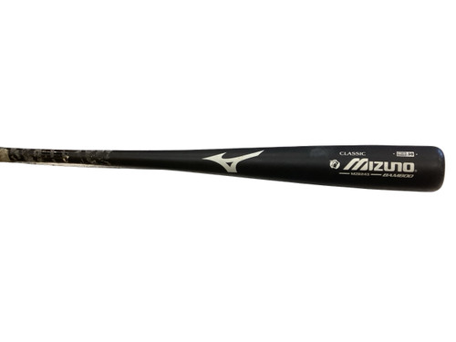 Vist Large View of Product Image Which is Used Mizuno MZB243 CLASSIC BAMBOO BB/SB Wood Bat Black 32"