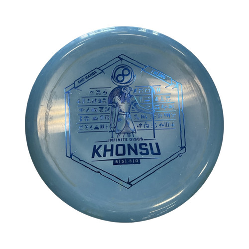 Vist Large View of Product Image Which is Used, Infinite Discs, KHONSU, Disc Golf, Mid Range, Royal Blue, 178g