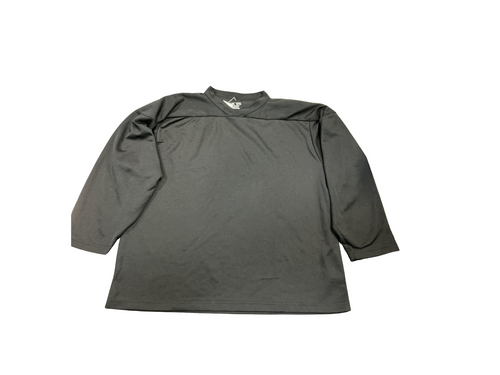 Vist Large View of Product Image Which is Used Vic Hockey Practice Jersey Black Junior
