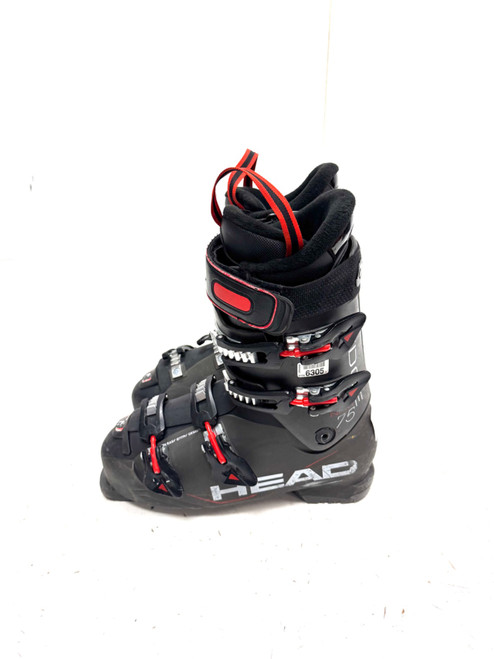 Vist Large View of Product Image Which is Used Head EDGE 75 Mens DH Ski Boot Grey 285 MP - M10.5 - W11.5