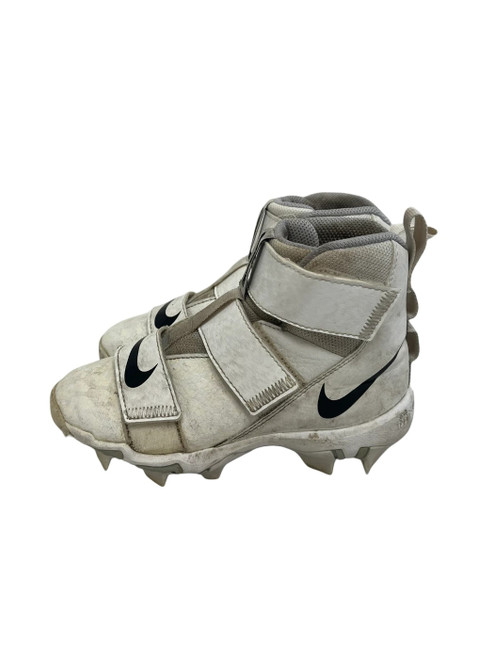 Vist Large View of Product Image Which is Used Nike Force Savage Shark Youth 13 FB Cleats White  