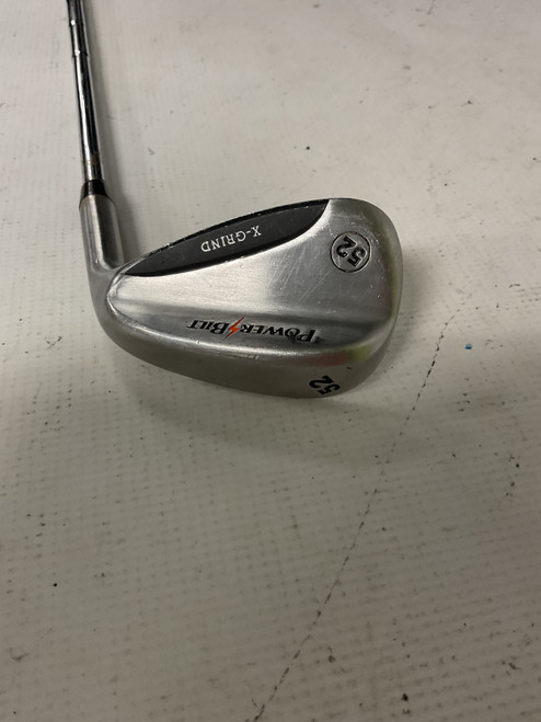 Vist Large View of Product Image Which is Used Powerbilt X-GRIND Golf Wedge Mens RH 52 Degree