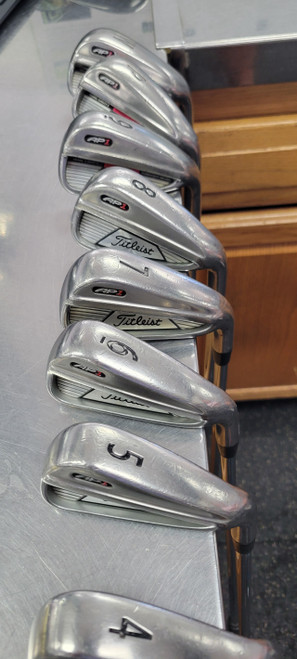 Vist Large View of Product Image Which is Used Titleist AP1 710 4-PW W Mens Iron Set RH 4I-GW/AW