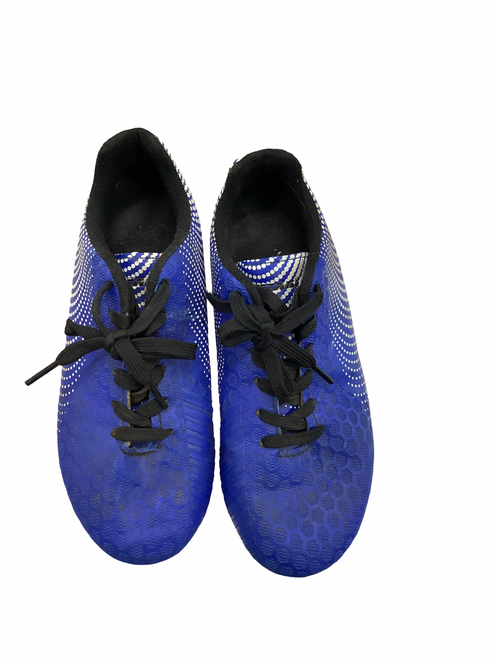 Vist Large View of Product Image Which is Used Vizari Soccer Cleats Royal Blue Junior 02.5