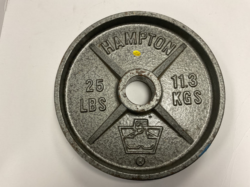 Vist Large View of Product Image Which is Used Hampton Olympic Plate 25 lb