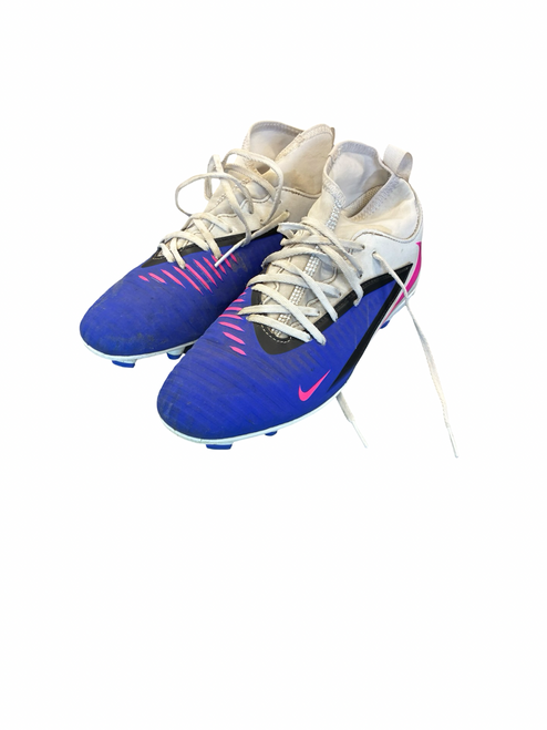 Vist Large View of Product Image Which is Used Nike Soccer Cleats Royal Blue Senior 6