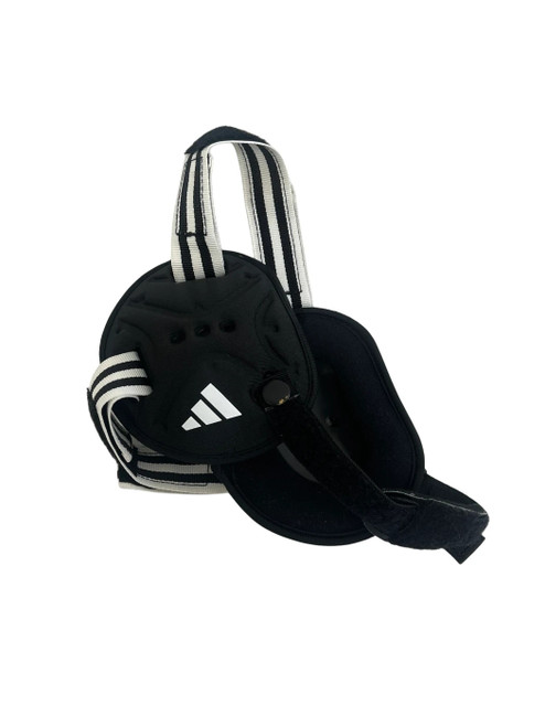 Vist Large View of Product Image Which is Used Adidas Youth Wizard Wrestling Headgear Black