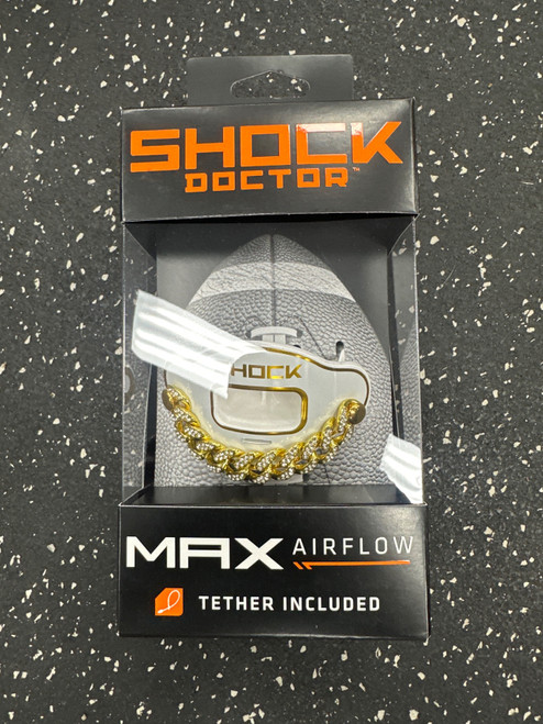 Vist Large View of Product Image Which is New MAX AIRFLOW 3D BLING CHAIN WHT/GOLD