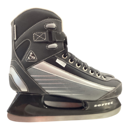 Vist Large View of Product Image Which is Used Jackson SOFTEC Mens Softboot Skate Black Senior 8