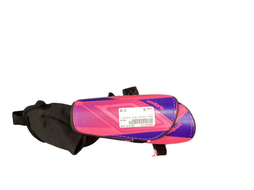 Vist Large View of Product Image Which is Used Umbro Soccer Shin Guards Youth Pink SM