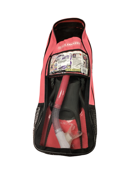 Vist Large View of Product Image Which is Used US Divers Underwater Fins Pink SM