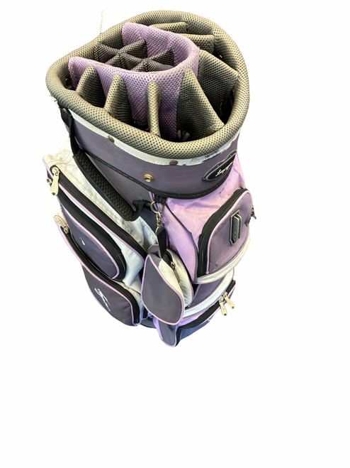 Vist Large View of Product Image Which is Used LADY HAGEN 14 WAY GOLF BAG Womens Cart Bag Purple
