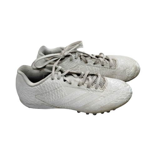 Vist Large View of Product Image Which is Used Adidas ADIZERO ELECTRIC 2 FOOTBALL Jr FB Cleats White Junior 06