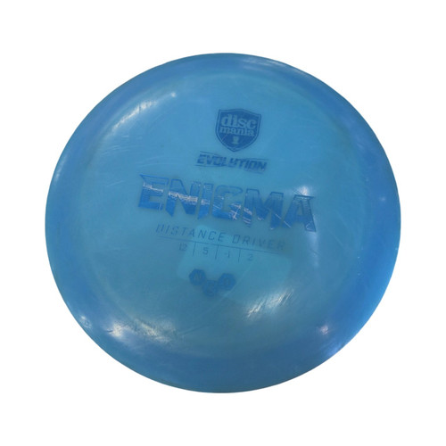 Vist Large View of Product Image Which is Used Discmania ENIGMA EVOLUTION Disc Golf Driver Royal Blue