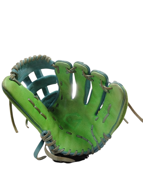 Vist Large View of Product Image Which is Used GEM GEM046 THE LAUGHING DOG DUCK HUNT BB/SB Glove RH Throw Carolina Blue 13"