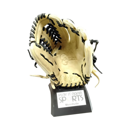 Vist Large View of Product Image Which is Used Rawlings GGE175MTC BB/SB Glove RH Throw Tan 11 3/4"