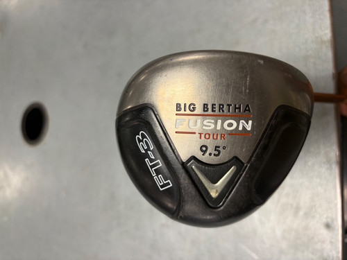 Vist Large View of Product Image Which is Used Callaway BIG BERTHA FUSION Mens Driver RH 9.5 Degree