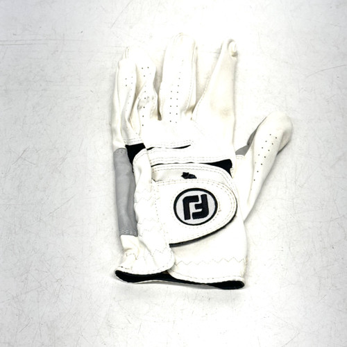 Vist Large View of Product Image Which is Used Foot Joy LH Mens Golf Glove Black And White LG