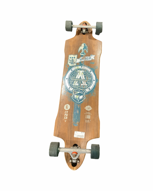 Vist Large View of Product Image Which is Used CYPHER Longboard Brown Long
