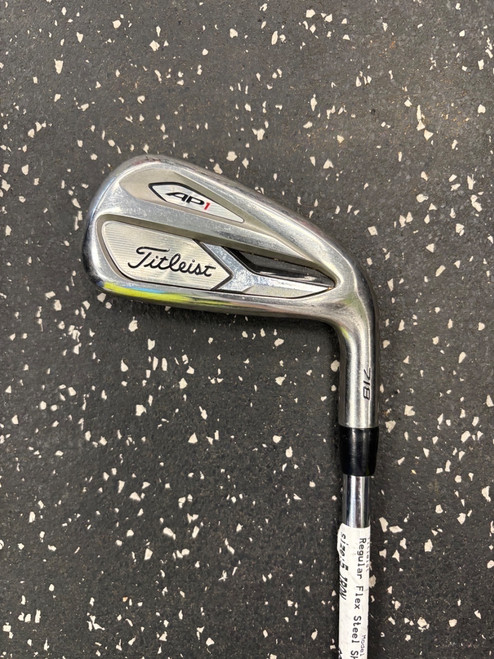 Vist Large View of Product Image Which is Used Titleist 718 AP1 Mens Individual Iron RH 5 Iron