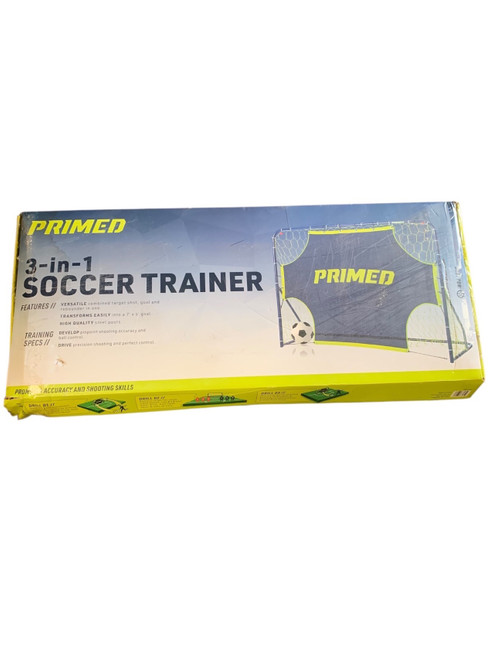 Vist Large View of Product Image Which is Used Primed 3 IN 1 Soccer Goal