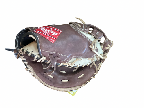 Vist Large View of Product Image Which is Used Rawlings CHAMPION SERIES BB/SB Catchers RH Throw Brown 32 1/2"