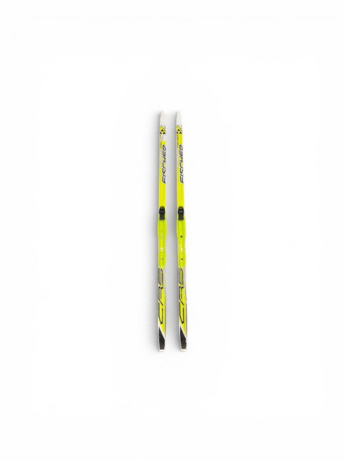Vist Large View of Product Image Which is Used Fischer CRS SKATE 152CM Boys XC Ski/Binding