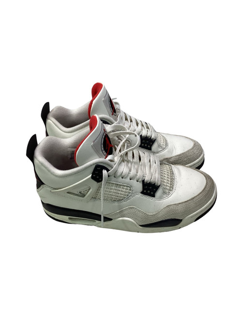 Vist Large View of Product Image Which is Used Jordan 4 RETRO FLIGHT CLUB Basketball Shoes M White Senior 9.5